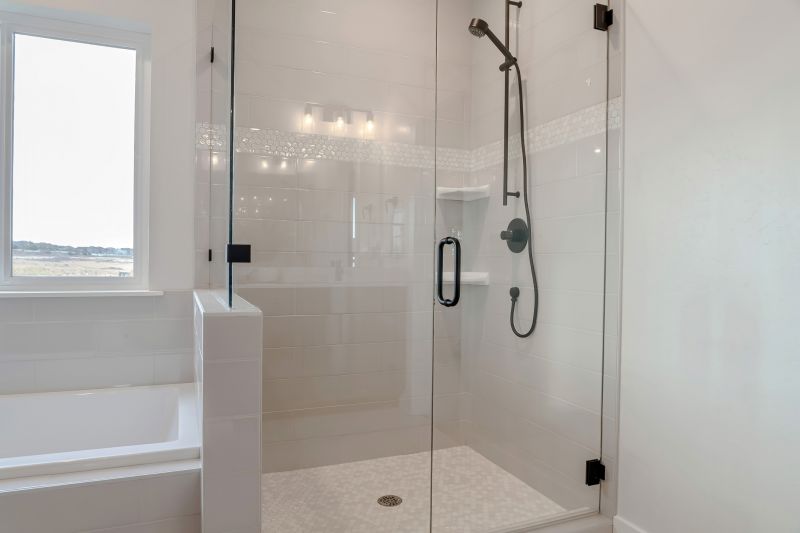 Luxury Shower with Glass Enclosure